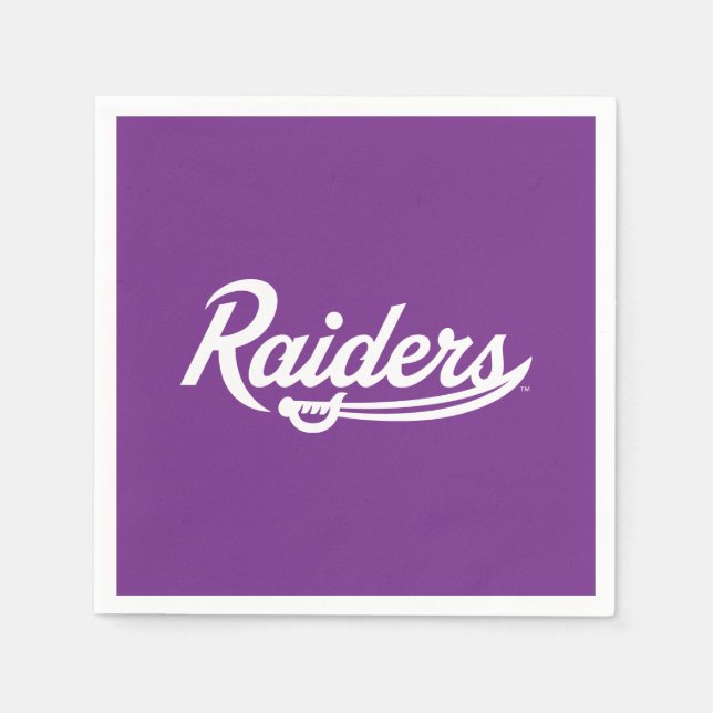 Raiders Script Napkins (Front)