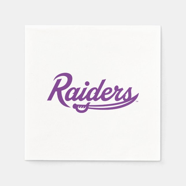 Raiders Script Napkins (Front)