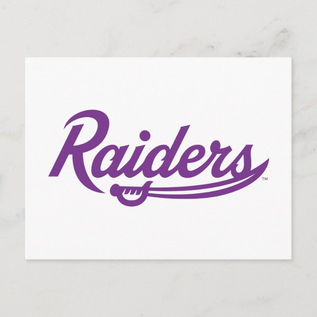 Raiders Script Postcard (Front)