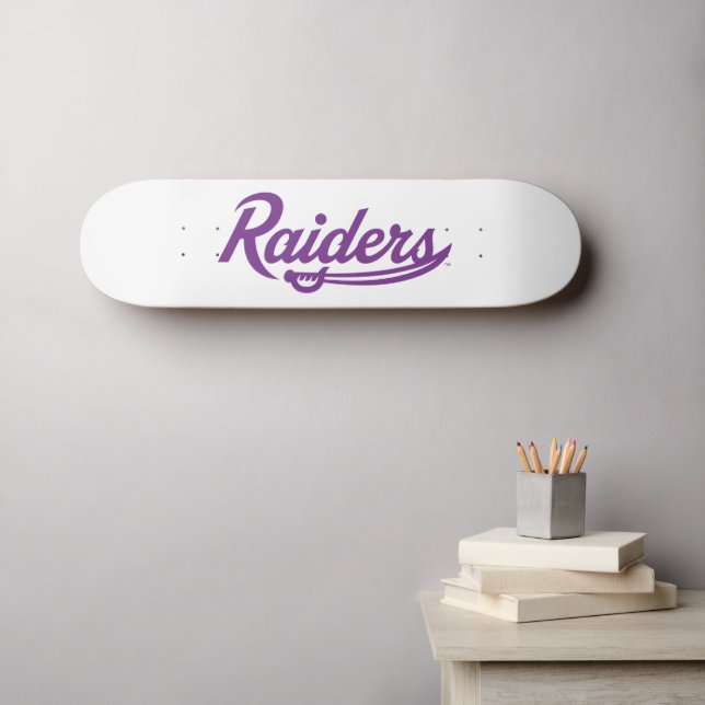 Raiders Script Skateboard (Wall Art (Horz))