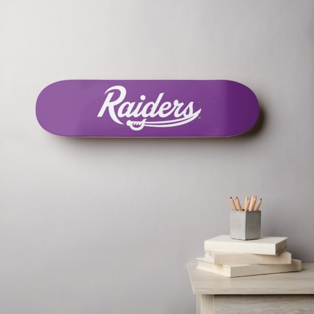 Raiders Script Skateboard (Wall Art (Horz))