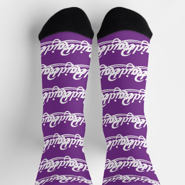 Raiders Script Socks (Top)