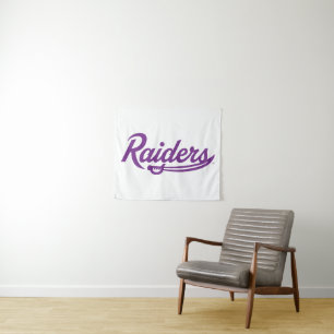 Raiders Script Tapestry