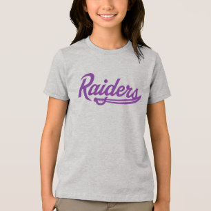 Raiders Script Tri-Blend Shirt