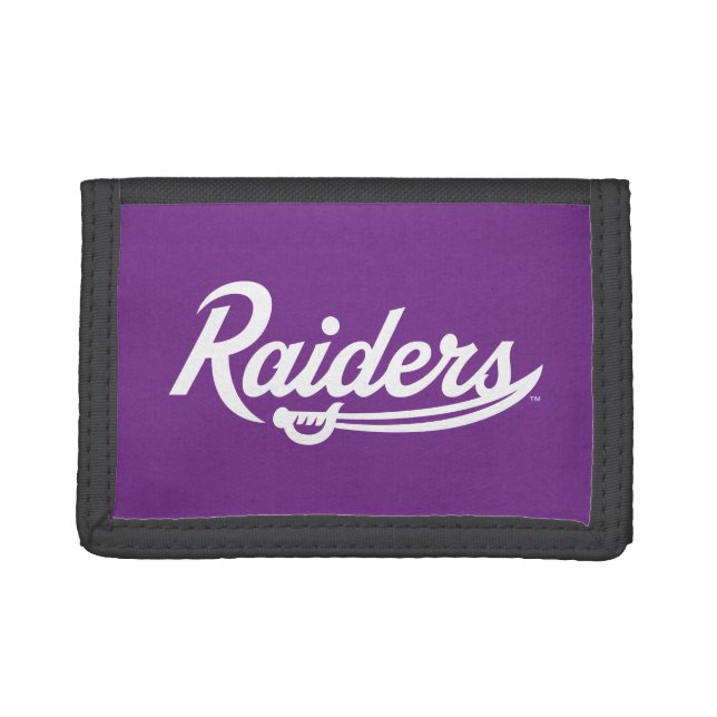 Raiders Script Trifold Wallet (Front)