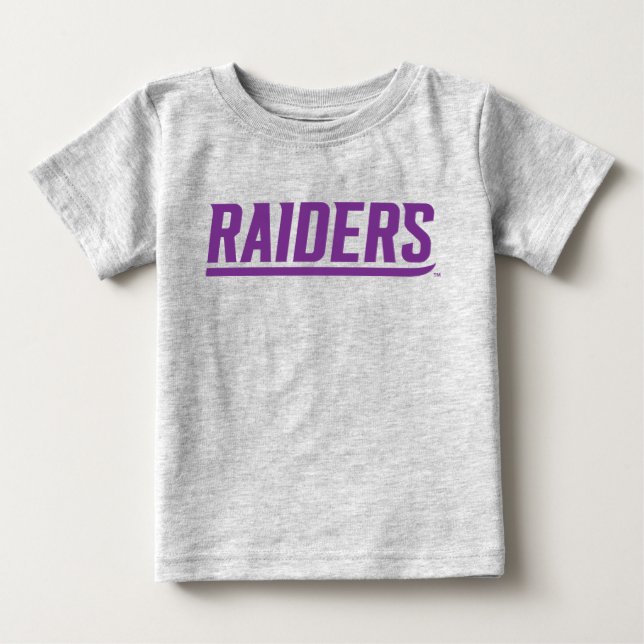 Raiders Text Baby T-Shirt (Front)