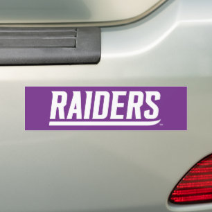 Raiders Text Bumper Sticker