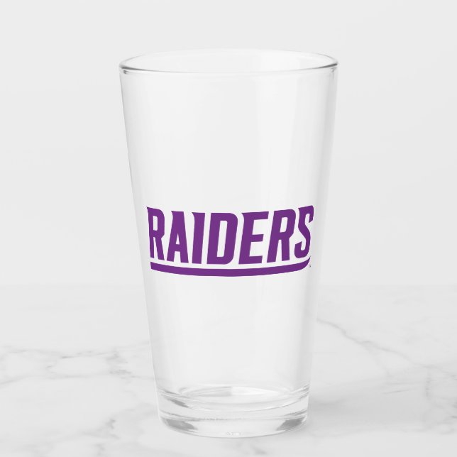 Raiders Text Glass (Front)
