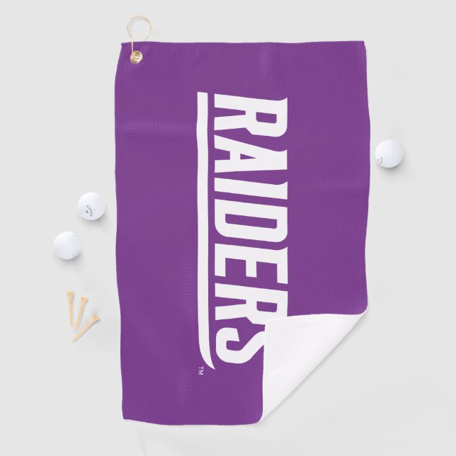 Raiders Text Golf Towel (InSitu)