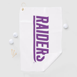 Raiders Text Golf Towel