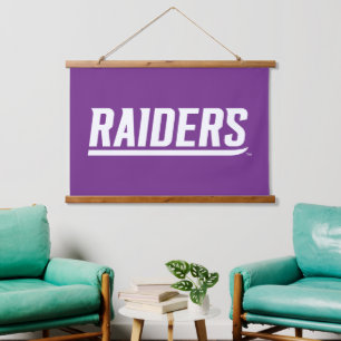 Raiders Text Hanging Tapestry