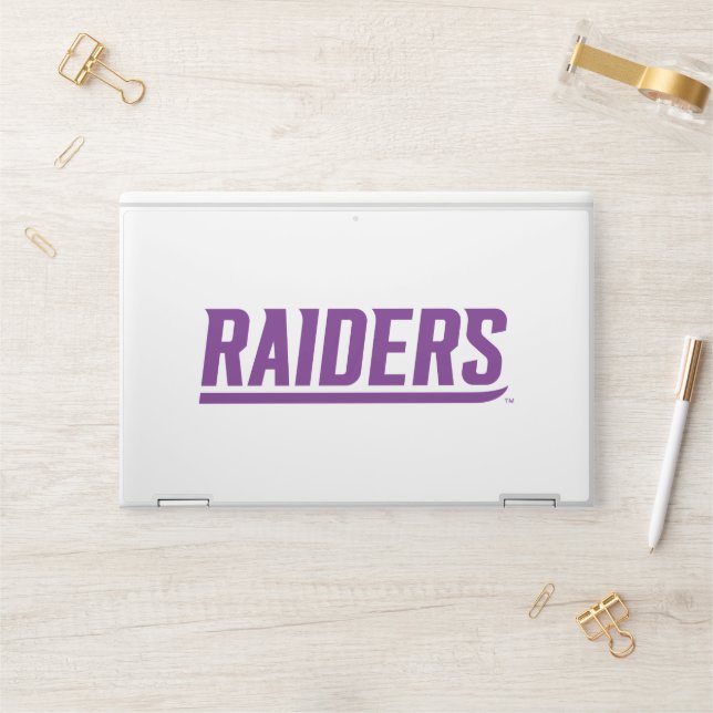 Raiders Text HP Laptop Skin (Desk)