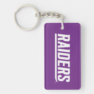 Raiders Text Keychain