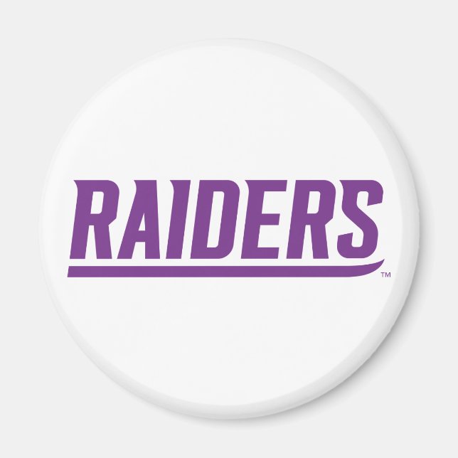 Raiders Text Magnet (Front)