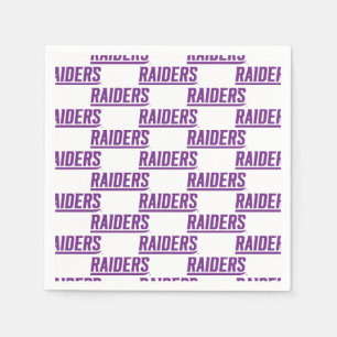 Raiders Text Napkins