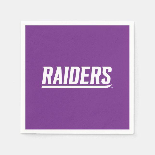 Raiders Text Napkins (Front)