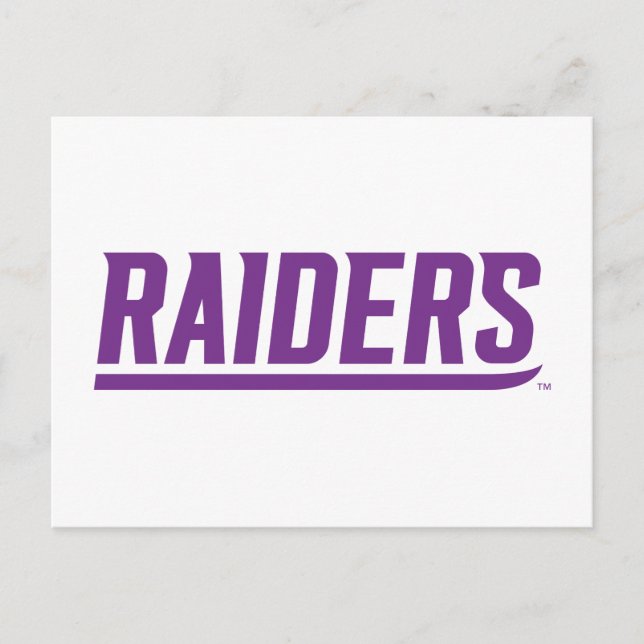 Raiders Text Postcard (Front)