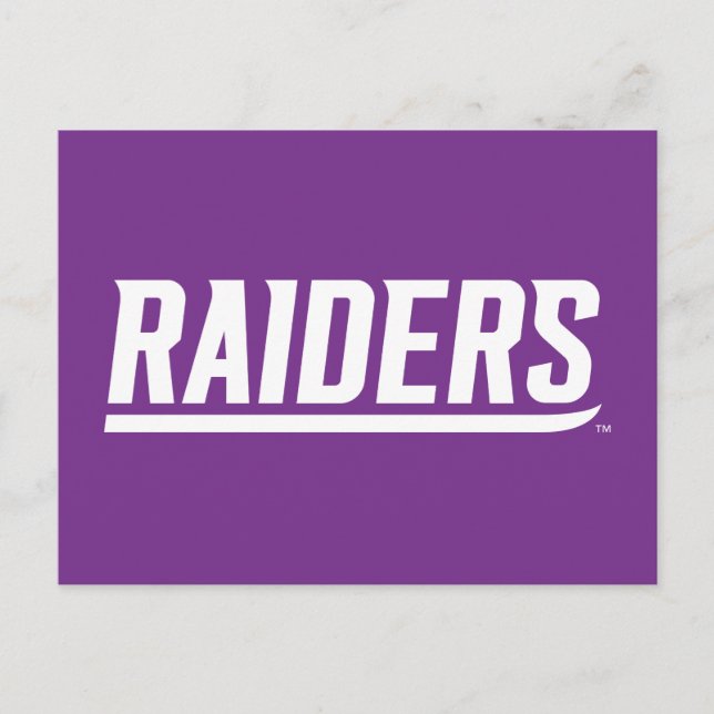 Raiders Text Postcard (Front)