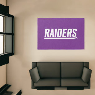 Raiders Text Rug