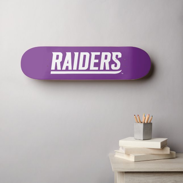 Raiders Text Skateboard (Wall Art (Horz))
