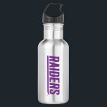 Raiders Text Stainless Steel Water Bottle<br><div class="desc">Get ready to completely level up your everyday swagger and show the world your undeniable school pride with this official University of Mount Union product! Whether you are a dedicated student crushing your classes in Alliance, a proud alumni representing your fierce collegiate roots, or a passionate fan cheering loudly for...</div>