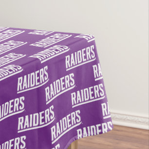 Raiders Text Tablecloth