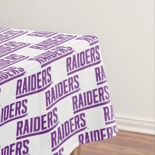 Raiders Text Tablecloth