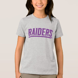 Raiders Text Tri-Blend Shirt