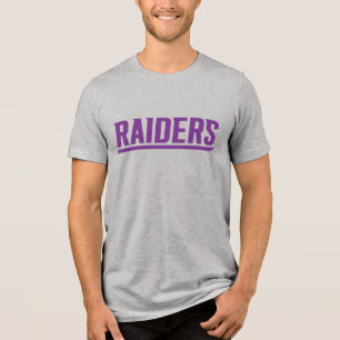 Raiders Text Tri-Blend Shirt