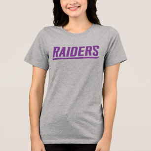 Raiders Text Tri-Blend Shirt