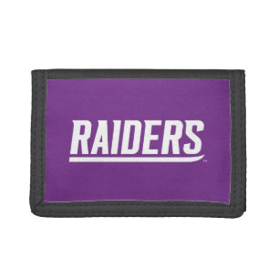 Raiders Text Trifold Wallet