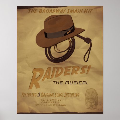 Raiders The Musical Poster