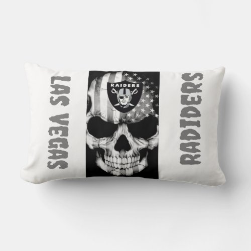 Raiders The true football team  Lumbar Pillow