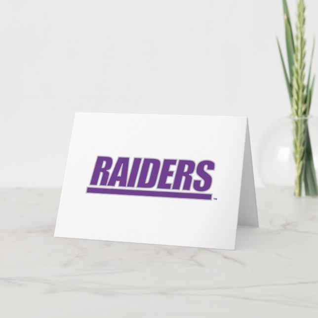 Raiders Wordmark Card (Front)