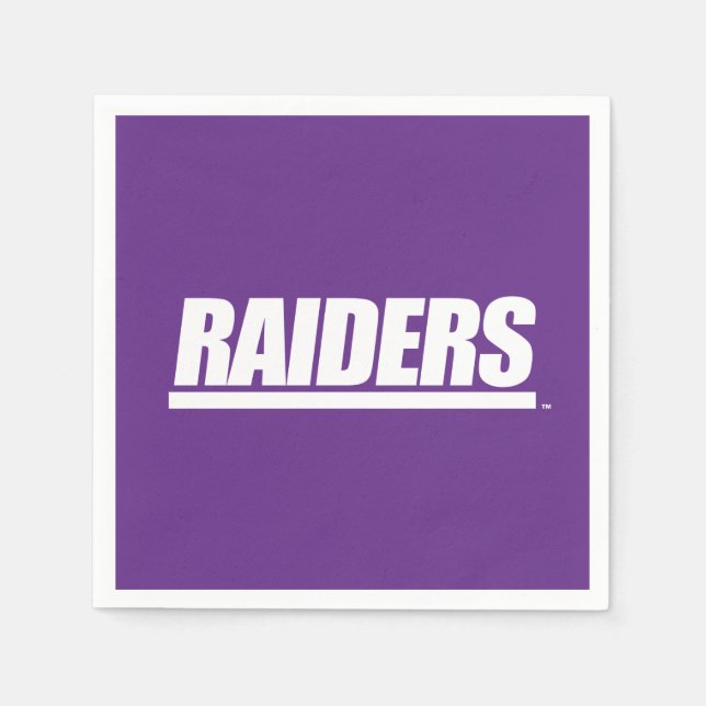 Raiders Wordmark Napkins (Front)