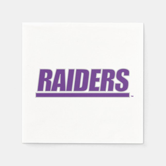 Raiders Wordmark Napkins (Front)