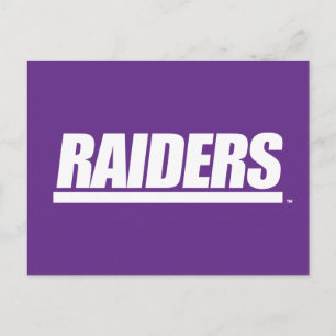 Raiders Wordmark Postcard