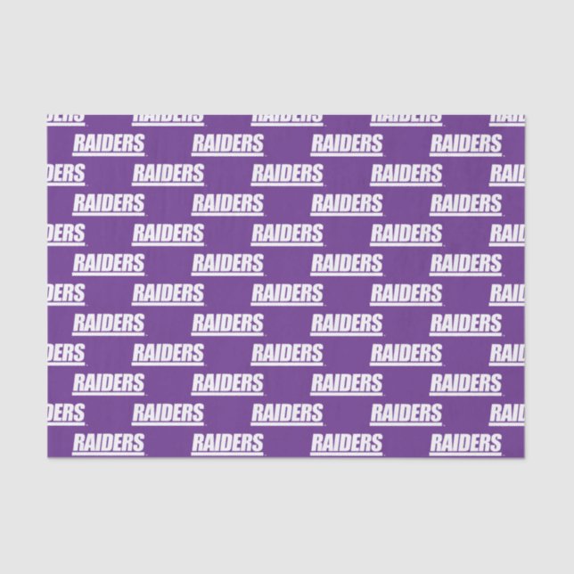 Raiders Wordmark Tissue Paper (Front)
