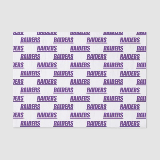Raiders Wordmark Tissue Paper (Front)