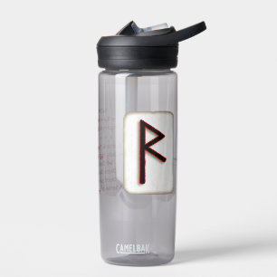 Raidho "Travel" Rune Stone Water Bottle