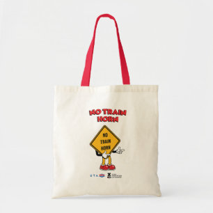 Rail Safety Week No Train Horn Tote Bag
