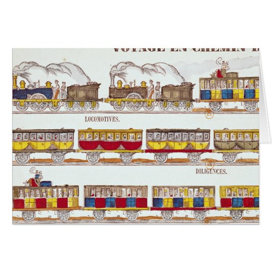 Rail Travel in 1845 (Front Horizontal)