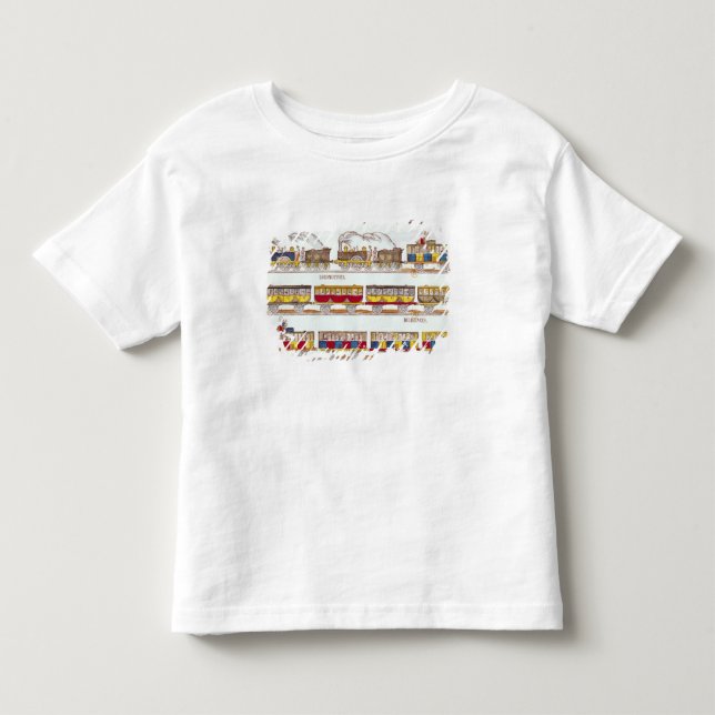 Rail Travel in 1845 Toddler T-shirt (Front)