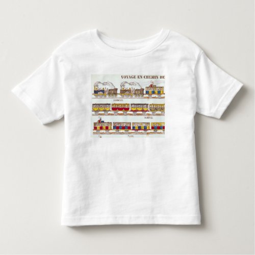 Rail Travel in 1845 Toddler T_shirt