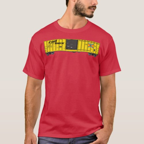 Railbox Freight Train T_Shirt