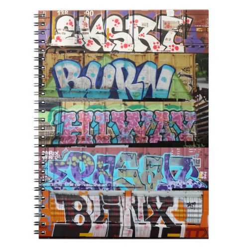 Railcar Graffiti Notebook