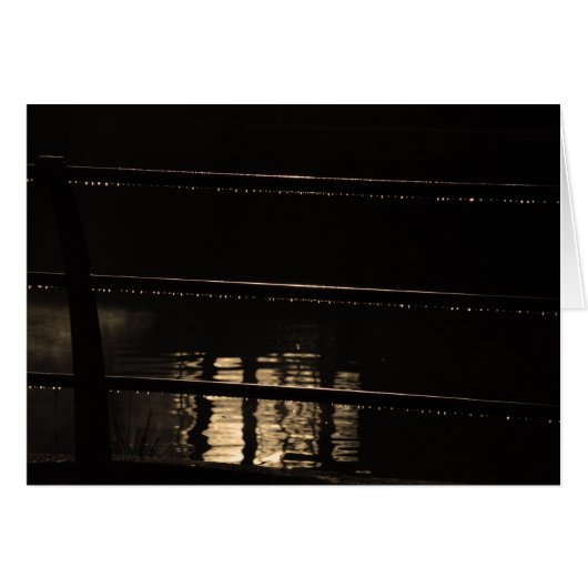 Railings and water drops cards (Front Horizontal)