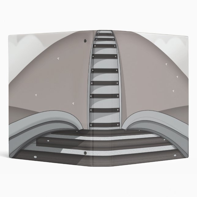 Railroad 3 Ring Binder (Background)