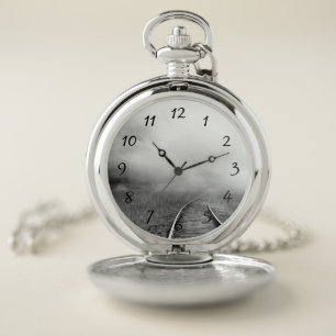 Railroad - B&W Pocket Watch