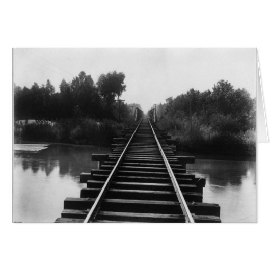 Railroad Bridge 1800's Cards (Front Horizontal)
